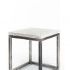 stolik pomocniczy metalowy - granit